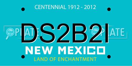 DS2B2I New Mexico License Plate