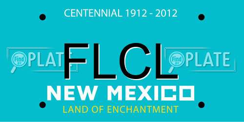 FLCL New Mexico License Plate