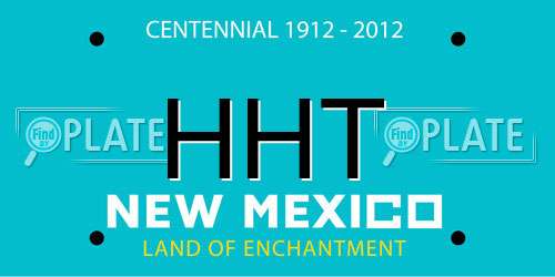 HHT New Mexico License Plate
