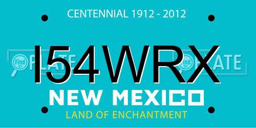 I54WRX New Mexico License Plate