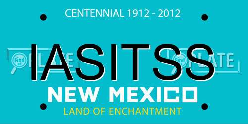 IASITSS New Mexico License Plate