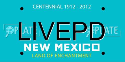 LIVEPD New Mexico License Plate