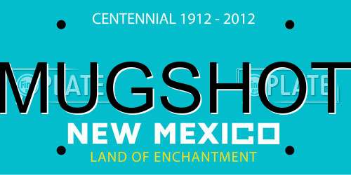 MUGSHOT New Mexico License Plate