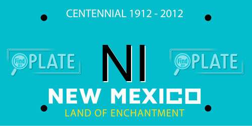 NI New Mexico License Plate