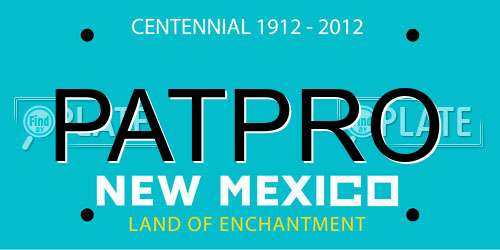 PATPRO New Mexico License Plate