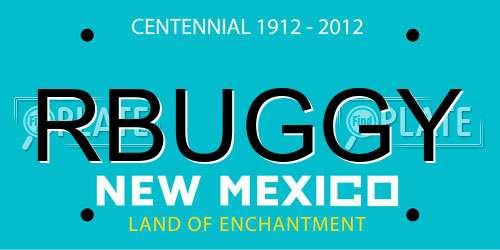 RBUGGY New Mexico License Plate