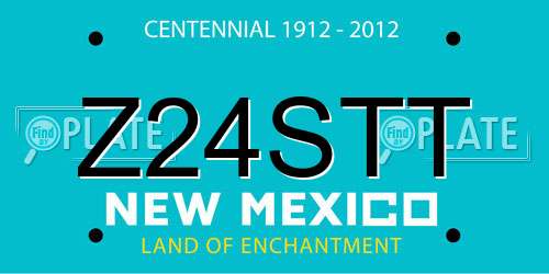 Z24STT New Mexico License Plate