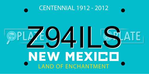 Z94ILS New Mexico License Plate