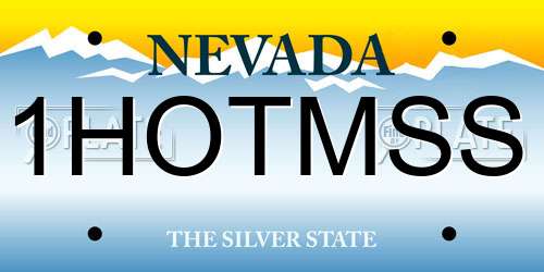 1HOTMSS Nevada License Plate