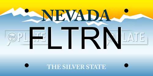 FLTRN Nevada License Plate