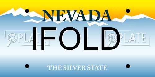 IFOLD Nevada License Plate