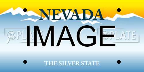 IMAGE Nevada License Plate