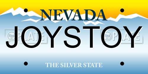JOYSTOY Nevada License Plate