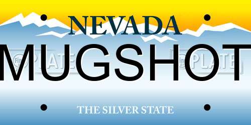MUGSHOT Nevada License Plate