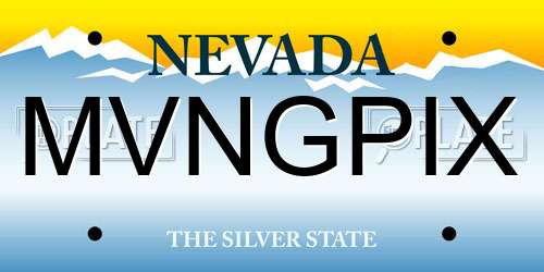 MVNGPIX Nevada License Plate
