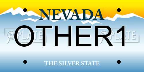 OTHER1 Nevada License Plate