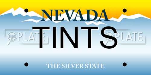 TINTS Nevada License Plate