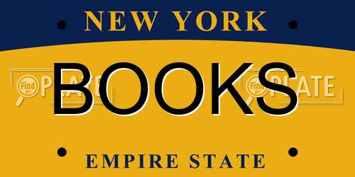 BOOKS New York License Plate