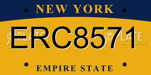 ERC8571 New York License Plate