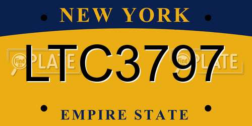 LTC3797 New York License Plate