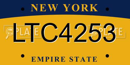 LTC4253 New York License Plate