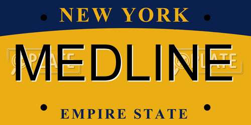 MEDLINE New York License Plate
