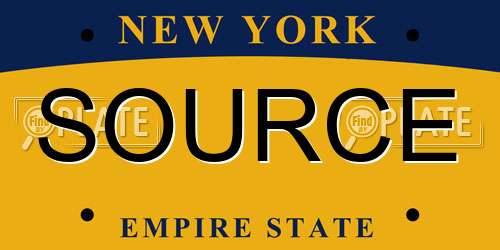 SOURCE New York License Plate
