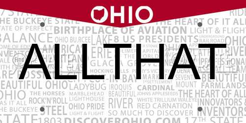ALLTHAT Ohio License Plate