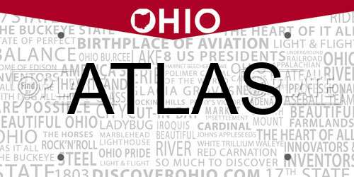 ATLAS Ohio License Plate