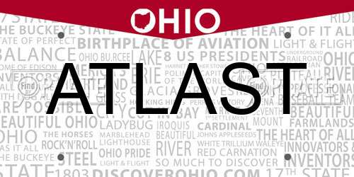 ATLAST Ohio License Plate