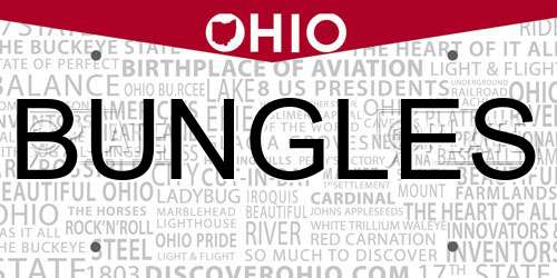 BUNGLES Ohio License Plate