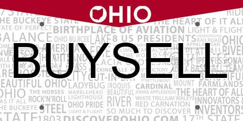 BUYSELL Ohio License Plate