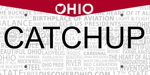 CATCHUP Ohio License Plate