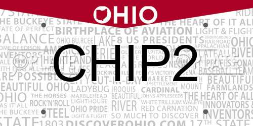 CHIP2 Ohio License Plate