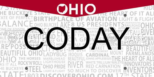 CODAY Ohio License Plate