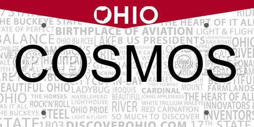 COSMOS Ohio License Plate