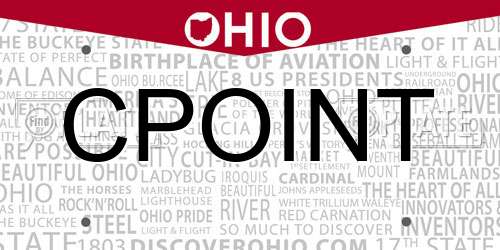 CPOINT Ohio License Plate