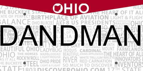 DANDMAN Ohio License Plate