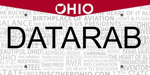 DATARAB Ohio License Plate