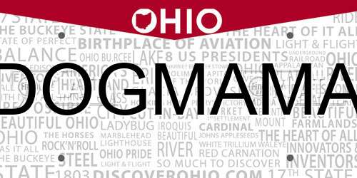DOGMAMA Ohio License Plate