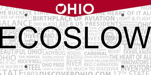 ECOSLOW Ohio License Plate