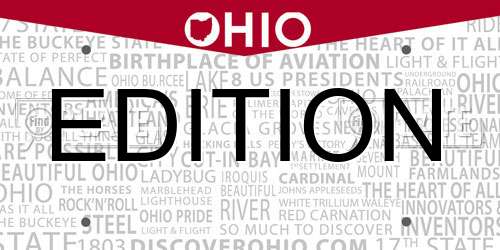 EDITION Ohio License Plate