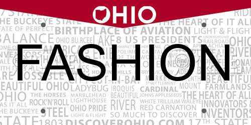 FASHION Ohio License Plate