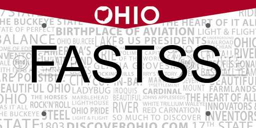 FASTSS Ohio License Plate
