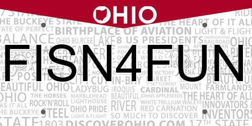 FISN4FUN Ohio License Plate