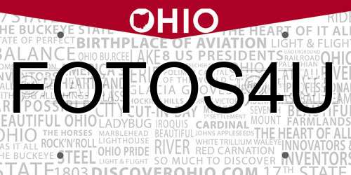 FOTOS4U Ohio License Plate
