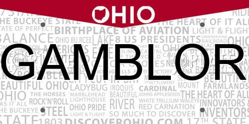 GAMBLOR Ohio License Plate
