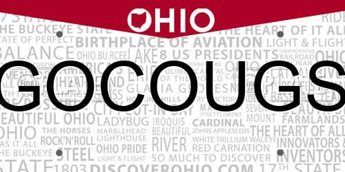 GOCOUGS Ohio License Plate