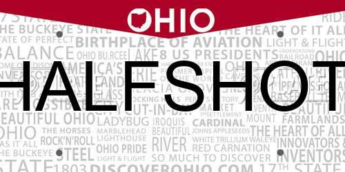 HALFSHOT Ohio License Plate