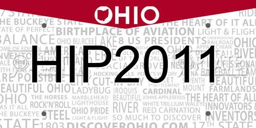 HIP2011 Ohio License Plate